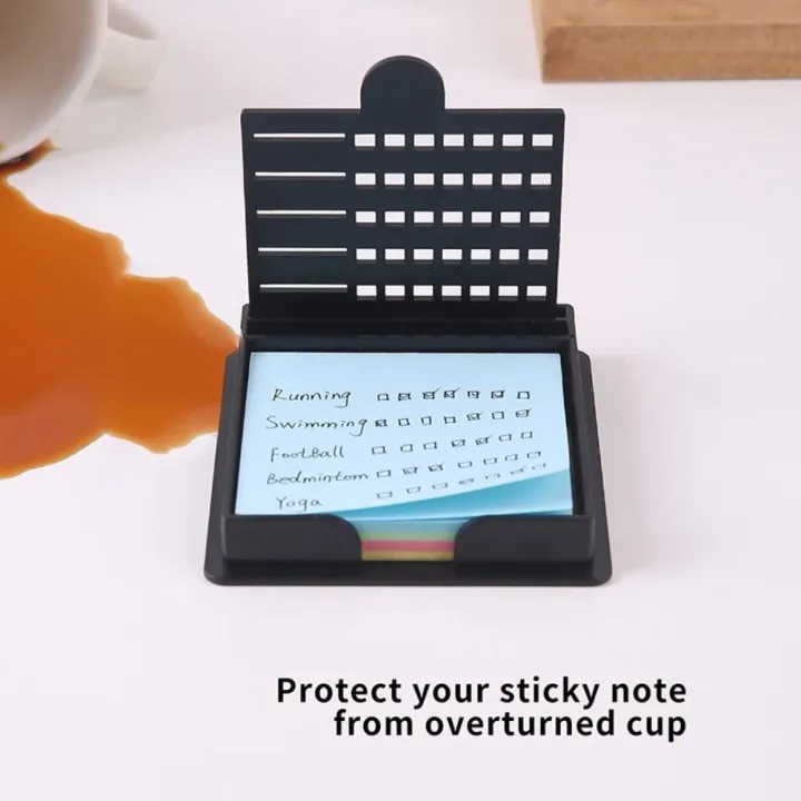 Note Box 5IN1 Sticky Note Holder Set with Template Versatile Line ...
