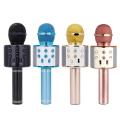 Wireless Mic Handheld Bluetooth Audio Recording and Karaoke Microphone with Speaker. 