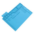 Electronics Silicone Repair Pad, Silicone Repair Mat Convenient Corrosion Resistant Humanized for PCB Board. 