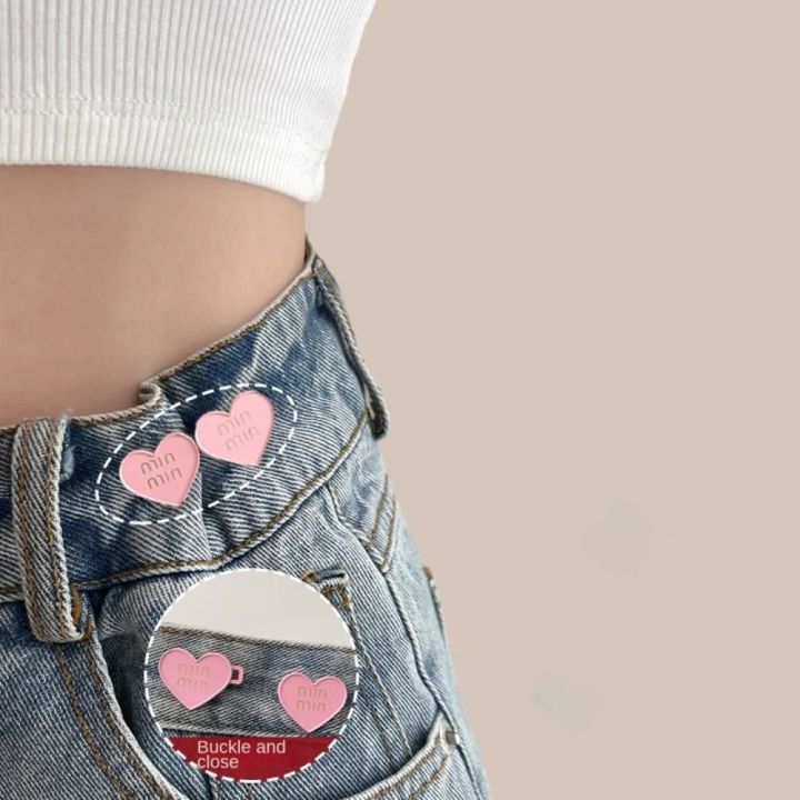 2%20pairs%20DIY%20Tightening%20Waistband%20Tightening%20Waist%20Pin%20Adjustable%20Clothes%20Accessories%20Small%20Waist%20Artifact%20Alloy%20Waistband%20Clip%20Women%20-%20Image%204