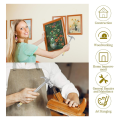 Mini Hammer 6 in 1 Small Hammer Brass Hammer Screwdriver with Screwdriver Hammers Hand Tools Hammer for Picture Hanging. 