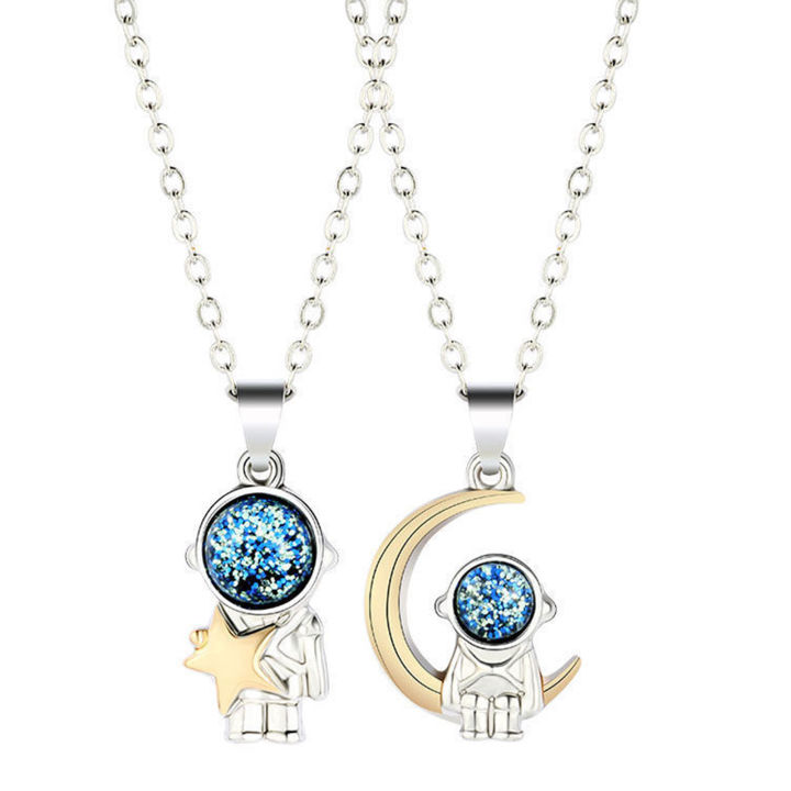 Couple%20Necklaces%20Delicate%20Moon%20Star%20Universe%20Space%20Charm%20Necklaces%20-%20Image%204