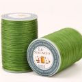 90M 0.8mm Flat Sewing thickness Waxed Thread for waxed for Leather Craft Hand Stitching Thread. 