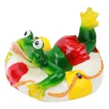 Pond Ornaments Resin Colorfast Easy Float Water Floating Garden Statue for Home Garden Yard boat. 