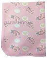 Waterproof cotton cot sheet medium size. 