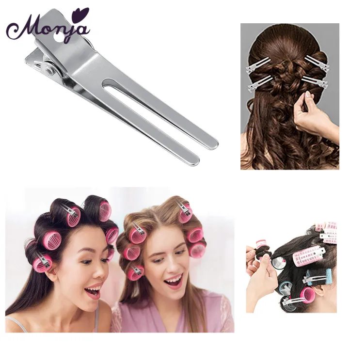 Monja%20Steel%20Hair%20Clips%20Hairdressing%20Setting%20Curl%20Hairpins%20Double%20Prong%20Barrettes%20Salon%20or%20Home%20Hair%20Accessories%20-%20Image%207