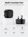 UGREEN USB C Charger Plug PD 25W Type C Wall Fast Power Adapter with USB C Cable Compatible with Galaxy S25 Ultra/S24/S23/S22/S21/S20/Note 20/Note 10, iPhone 17 Pro Max/16, iPad Pro Air, iPad Mini. 