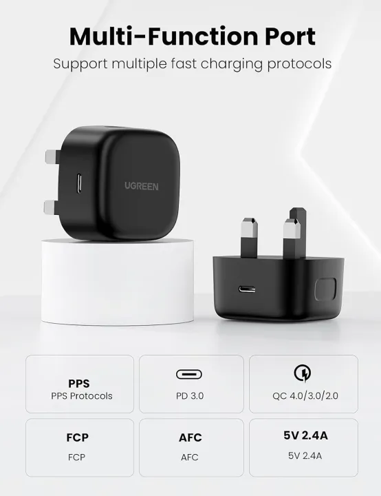 UGREEN%20USB%20C%20Charger%20Plug%20PD%2025W%20Type%20C%20Wall%20Fast%20Power%20Adapter%20with%20USB%20C%20Cable%20Compatible%20with%20Galaxy%20S25%20Ultra/S24/S23/S22/S21/S20/Note%2020/Note%2010,%20iPhone%2017%20Pro%20Max/16,%20iPad%20Pro%20Air,%20iPad%20Mini%20-%20Image%208