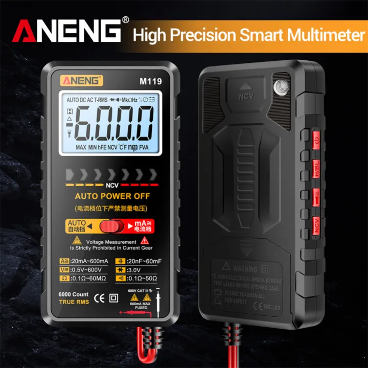 %5BGood%20Product%5D%20ANENG%20M119%20Portable%20Digital%20Multimeter%206000%20Counts%20Multimetro%20Avometer%20Transistor%20Capacitor%20Tester%20-%20Image%203