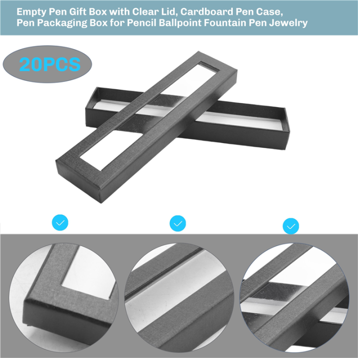 12PCS%20Empty%20Pen%20Gift%20Box%20with%20Clear%20Lid,%20Cardboard%20Pen%20Case,%20Pen%20Packaging%20Box%20for%20Pencil%20Ballpoint%20Fountain%20Pen%20Jewelry%20About%2017.5x4.3x2cm%20-%20Image%209