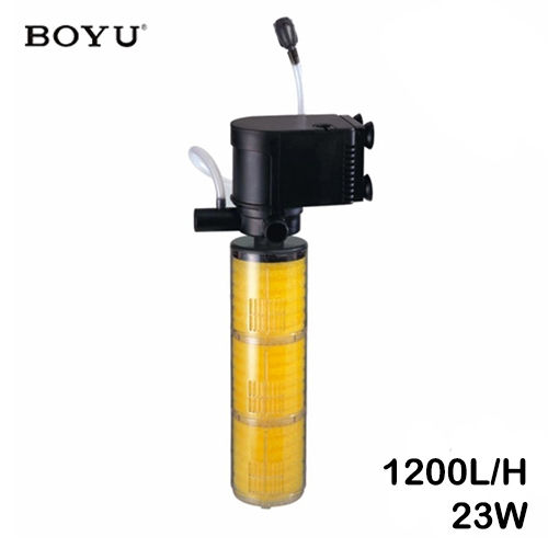 BOYU SP-2300iii 1200L/H 23W Aquarium Fish Tank Filter Internal Submersible Filter