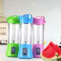 USB Juicer Cup, Fruit Mixing Machine, Portable Personal Size Eletric Rechargeable Mixer, Blender, Water Bottle 380ml with USB Charger Cable Portable Juice Blender and Mixer. 