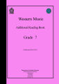 Western Music Additional Reading Book -  Grade 7 (බටහිර සංගීතය අතිරේක කියවීම් පොත). 