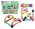 26/66 Pcs Magic Magnet Sticks & Balls Set - 3D Puzzle Magnetic Building Blocks - Educational STEM Magnet Toy for Kids. 
