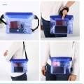 Clear Waterproof Bag Pouch Waist with Shoulder Strap Dry Bag Versatile Case Clear Tote Bag for Water Outdoor Activities Boating. 