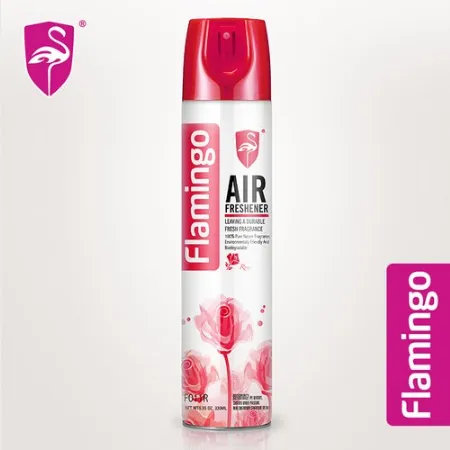 Flamingo car/ home Airfreshner Rose