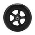 Wheelchair Caster, Rollator Tire Stable Rolling 163mm OD PU Skidproof for Replacement. 