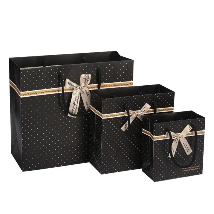 Portable%20Gift%20Bag%20High-Quality%20Decorative%20Foldable%20Handles%20Convenient%20Black%20Books%20for%20Birthday%20Party%20Wedding%20New%20Year%20Present%20-%20Image%203