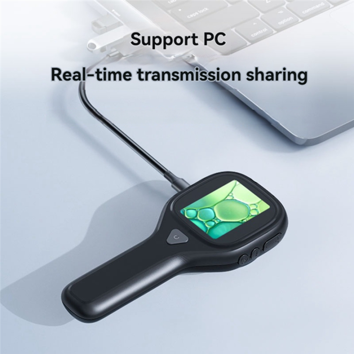 Microchip Magnifier Handheld Microscope Magnifier Magnifier Magnifying Glass withLight Chip ...