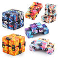 Infinity Cube Camo Fidget Toy Mini Sensory Toy Folding Finger Anti Anxiety Stress Kids Gift. 