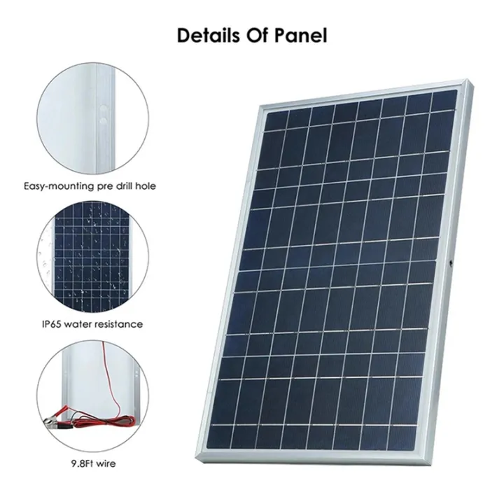 3X%2012V%20Solar%20Panel%20Kit%20Complete%2030W%20Portable%20Outdoor%20Rechargeable%20Solar%20Cell%20Generator%20for%20Home%20-%20Image%207