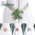 Star Shape Window Curtain Buckle Magnetic Tieback Holder Bedroom Home Decor. 