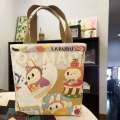 2024 New Labubu Small Canvas Bag Portable and Cute Handbag Compact. 