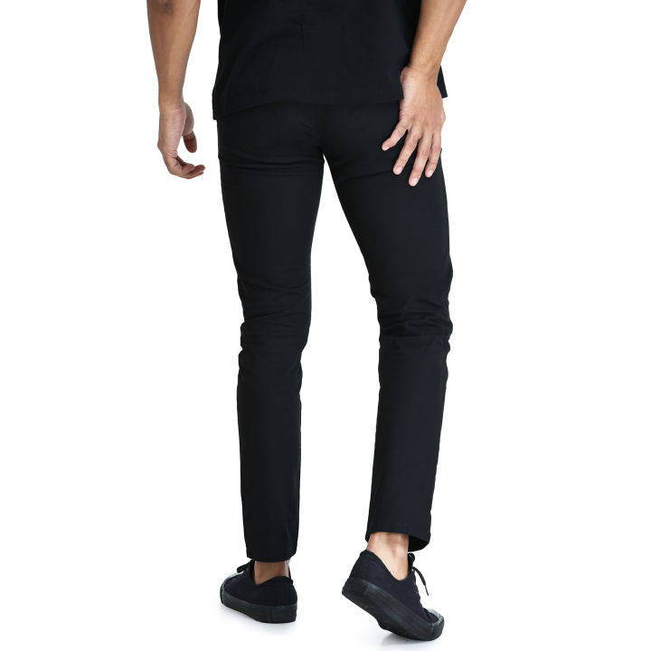 Moose%20Men%E2%80%99s%20Slim%20Fit%20Chino%20pant%20-%20Black%20-%20Image%205