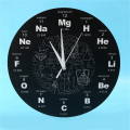 3X Periodic Table of Elements Wall Art Chemical Symbols Wall Clock Educational Display Classroom Clock Teacher's Gift. 