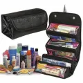 Roll N Go Fashionable Cosmetic Bag for Women , Perfect for Makeup, Fragrance, Deodorant, and Other Essential Cosmetic Items. 