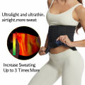 Waist Trainer Band Hot Body Shaper Waist Trainer for Weight Loss Adjustable Sweat Belt for Women Sauna Suit to Trim Belly Fat Southeast Asian Buyers' Choice Adjustable Waist Support. 