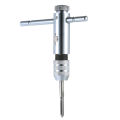 Adjustable T-Handle Ratchet Tap Holder Wrench with 5pcs M3-M8 Machine Screw Thread Metric Plug Tap. 