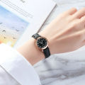chic Retro Girls Examination Watch Female Student Style round Small and Simple Junior High School Student Fashion Watch. 