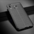 Autofocus Leather Case for Huawei Smart plus 2019 - Black. 