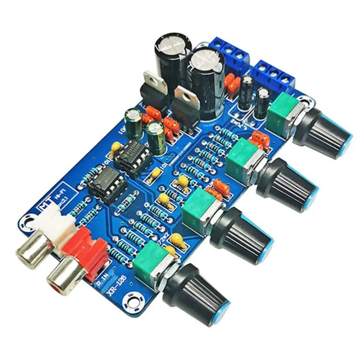 2X Amplifier NE5532 Preamp Preamplifier Volume Tone Control Finished ...