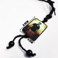 Men's VIJAY Pendant  Leather Necklace/ Fashion Pendant Chain / Fashion Pendant with Leather Chain /Fashion Necklace Leather Chain with Vijay Indian Actor Pendant for Men. 