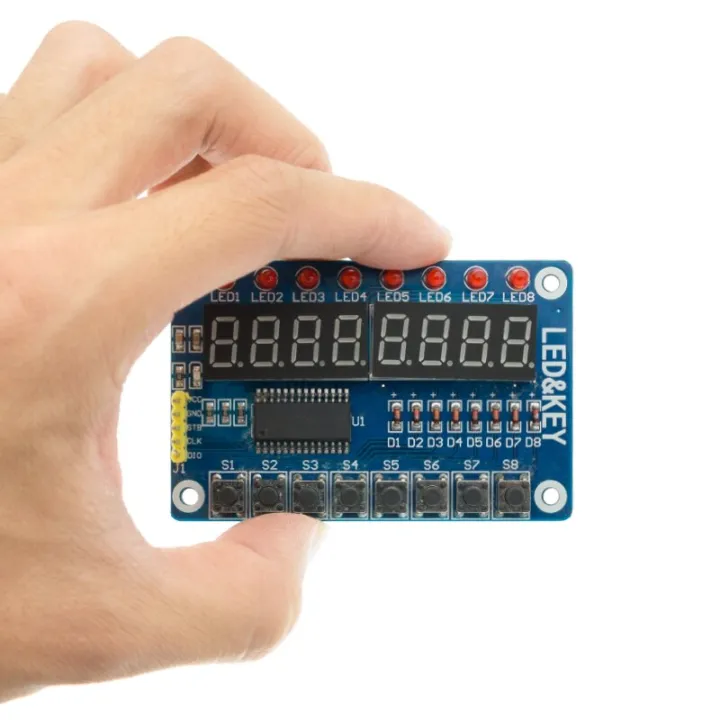 TM1637%204%20Bits/TM1638/MAX7219%208%20bit%20Digital%20LED%20Display%20Module%207%20Segment%200.36Inch%20Clock%20RED%20Anode%20Tube%20Four%20Serial%20Driver%20-%20Image%206