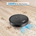 Robot Vacuum Cleaner,Sweeping Robot,Ultra Slim Quiet , Super-Strong Suction,Cleans Hard Floors to Medium-Pile Carpets,Integral Memory Multiple Cleaning Modes Vacuum Best for Pet Hairs. 
