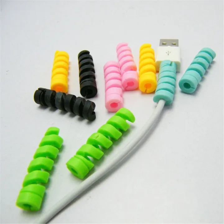 4Pcs%20Spiral%20Cable%20Protector%20Office%20Earphone%20Cable%20Set%20Desk%20Organizer%20Wire%20Data%20Line%20Winder%20Wrap%20Cable%20Accessories%20-%20Image%206
