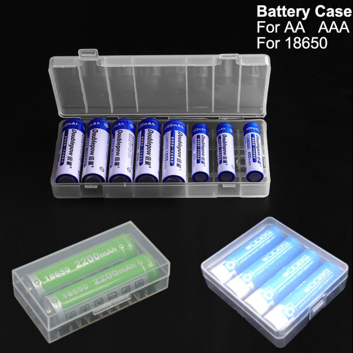 18650/AA/AAA Battery Holder Case – 1/2/3/4/6/8 Cell With Wire & Switch, DIY Use