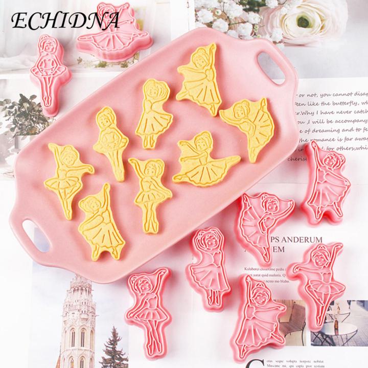 Cookie Cutters Ballet Shapes Pressed Cookie Cake Baking Mould