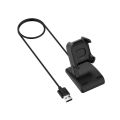 For Xiaomi Mi Watch Lite / Redmi Watch USB Vertical Magnetic Charger Holder with Data Function, Length: 1m(Black). 