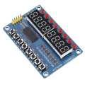 8-Bit Digital 8-LED Tube TM1638 8 Buttons Display Module For AVR Arduino. 