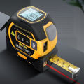 3 In 1 Laser Tape Measure Laser Rangefinder High precision Digital Laser Tape 5m Range Finder Measure Tool With Backlight Distance Meter. 