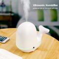 200ML Ultrasonic Aroma Diffuser Cute Whale Humidifier Tap Light Essential Oil Diffuser Humidifier Air Purifier Tapping Light Desk Light Bedside Lamp. 