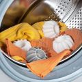 Home Silicone Reusable Decontamination Anti-tangle Laundry Balls / Soft Washing Machine Cleaning Ball Laundry Accessories. 