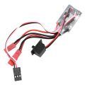 Rc ESC 10a Brushed Motor Speed Controller for Rc Car Boat W/o Brake without brake. 