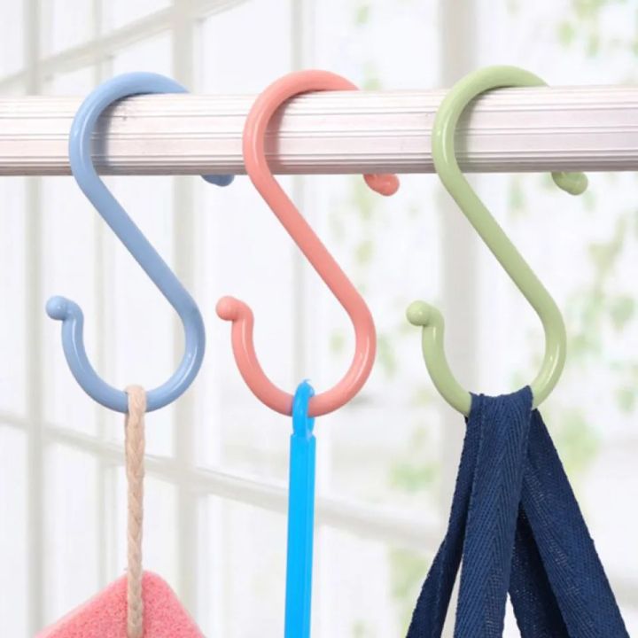 3pcs%20S%20Hooks%20Hanging%20Mini%20Plastic%20White%20S%20Shaped%20Utensils%20Clothes%20Towel%20Spoon%20Hangers%20Racks%20Hooks%20-%20Image%208