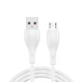 KUULAA Liquid Silicone Micro Cable USB Fast Charging For Samsung Xiaomi Huawei - 50cm. 