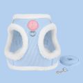 1/Set Puppy Dog Harness For Small Dogs Adjustable Dog Kitten Cat Harness and Leash Dog Leash Dog Cat Collar Dog Cat Accessories. 